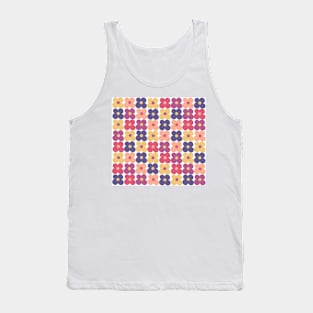 Flowerpower, many small flowers make e whole pattern Tank Top